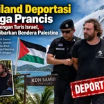 Thailand Deportasi Warga Prancis usai Cekcok dengan Turis Israel, Sempat Kibarkan Bendera Palestina